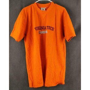 EUC Virginia Tech VT Hokies RED OAK SPORTSWEAR Short Sleeve Tee Shirt Unisex XL